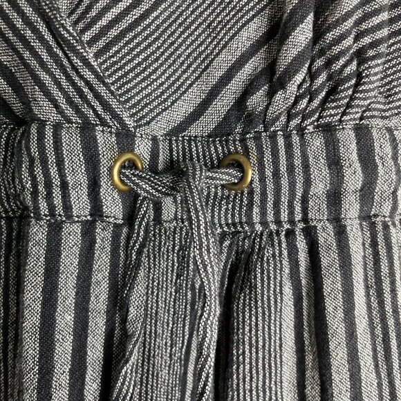 Avatar Striped Sleeveless Midi Dress With Belt Size XXS Halloween Beetlejuice - Picture 5 of 16